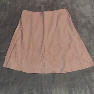Pink skirt